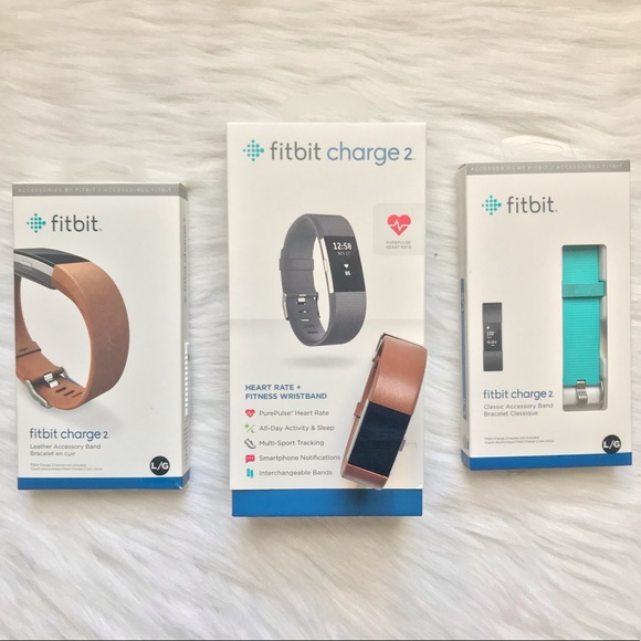 Fitbit Charge 2 in Black Package Set - Picture 2 of 7